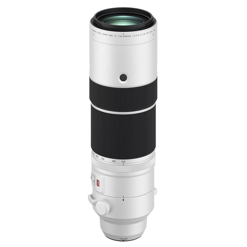 Fujinon XF150-600mm Teleobjektiv für professionelle Fotografie.